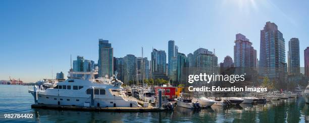 Harbour views. Vancouver. British Columbia. Canada.