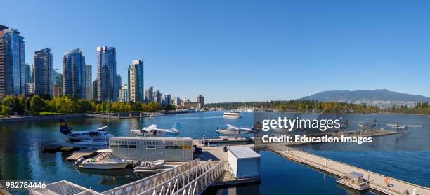 Harbour views. Vancouver. British Columbia. Canada.