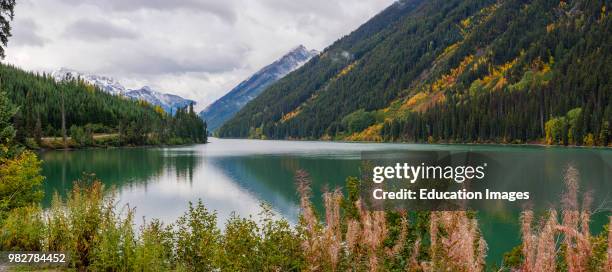 View of Seton Lake. Near Lillooet. British Columbia. Canada.