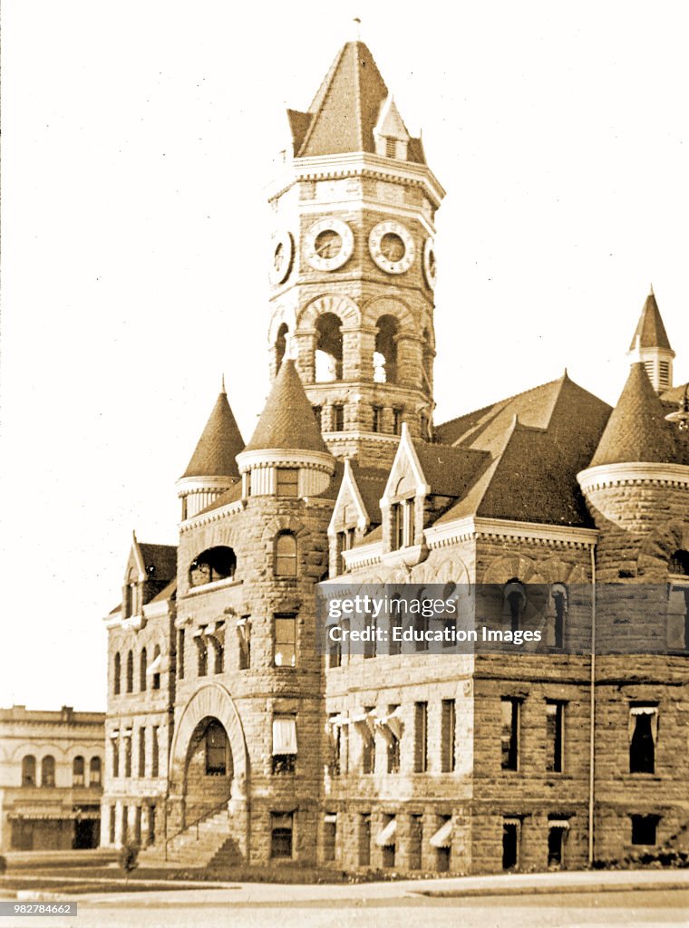 Original State Capitol Building, Olympia, Washington, c. 1915, Vintage Photograph