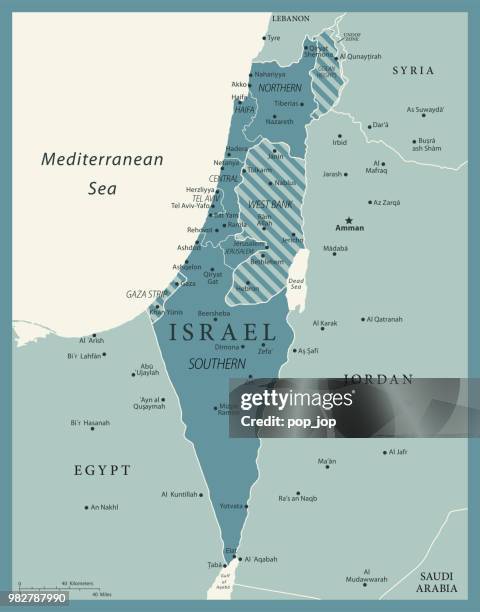 23 - israel - vintage murena 10 - netanya stock illustrations