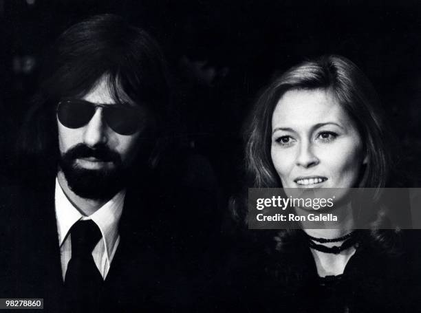 Peter Wolf and Faye Dunaway