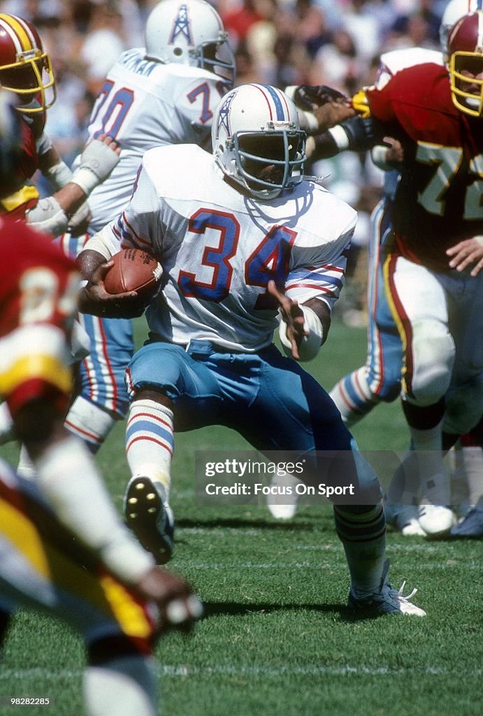 Houston Oilers v Washington Redskins
