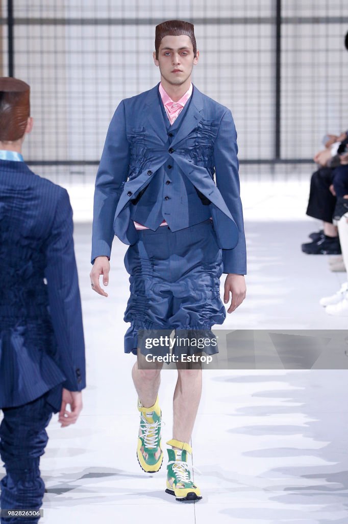 Comme des Garcons: Runway - Paris Fashion Week - Menswear Spring/Summer 2019