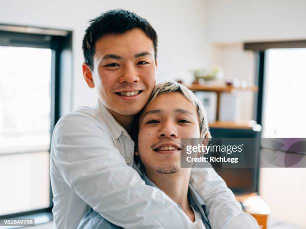 Coppia gay di uomini giapponesi