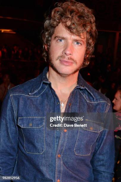 Luke Day attends the Paul Smith SS19 Menswear Show during Paris Fashion Week at Elysee Montmartre on June 24, 2018 in Paris, France.