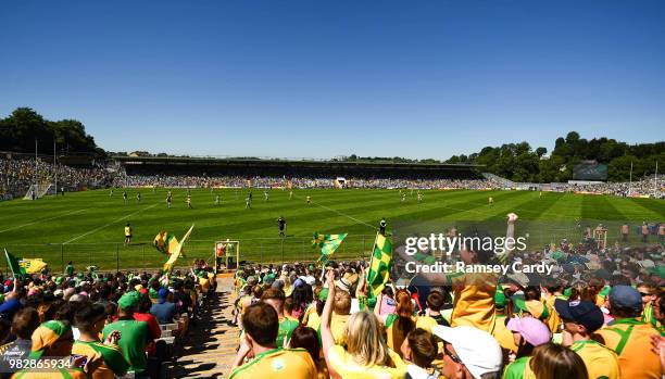 Monaghan , Ireland - 24 June 2018; A general view during the Ulster GAA Football Senior Championship Final match between Donegal and Fermanagh at St...