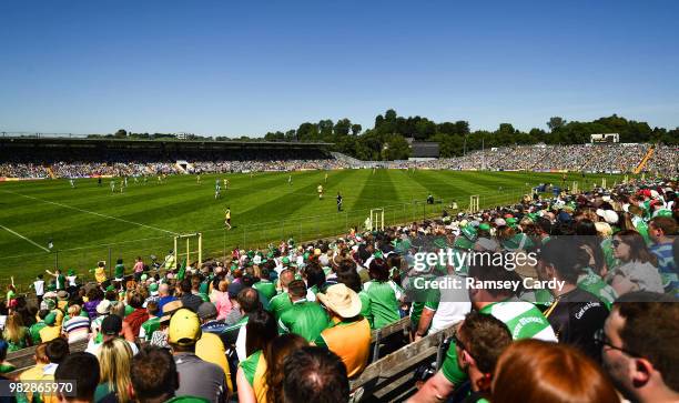 Monaghan , Ireland - 24 June 2018; A general view during the Ulster GAA Football Senior Championship Final match between Donegal and Fermanagh at St...