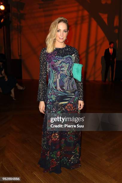 Joanne Froggatt attends the Paul Smith Menswear Spring/Summer 2019 show as part of Paris Fashion Week on June 24, 2018 in Paris, France.