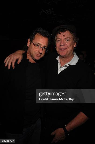 Bob Saget and Christopher McDonald attend the Tao Lounge at The Lift on January 22, 2010 in Park City, Utah.