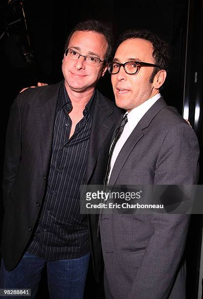 Bob Saget and Peter Gillen at World Child Project's First Holiday Party held at My House Nightclub on December 9, 2009 in Hollywood, California.
