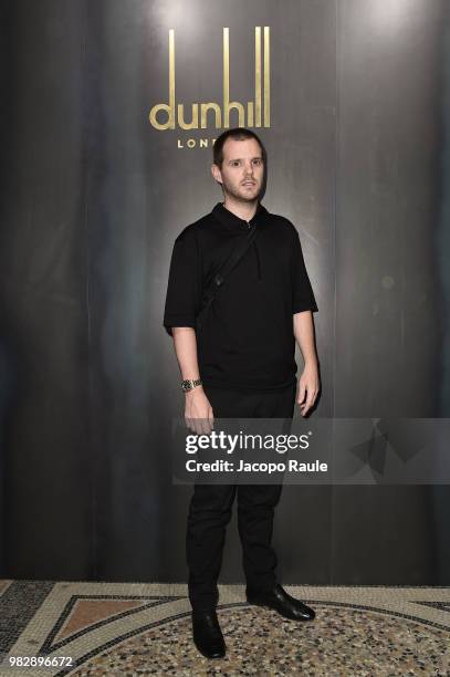 Mike Skinner attends the Dunhill London Menswear Spring/Summer 2019 show as part of Paris Fashion Week on June 24, 2018 in Paris, France.