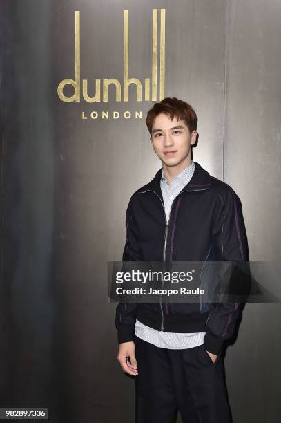 Timmy Xu attends the Dunhill London Menswear Spring/Summer 2019 show as part of Paris Fashion Week on June 24, 2018 in Paris, France.