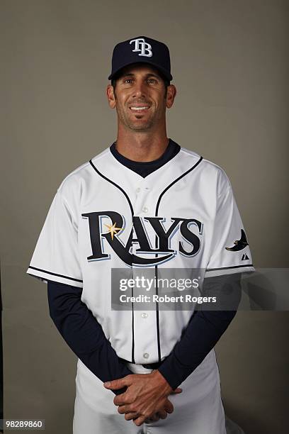 Grant Balfour of the Tampa Bay Rays poses during Photo Day on Friday, February 26, 2010 at Charlotte County Sports Park in Port Charlotte, Florida.