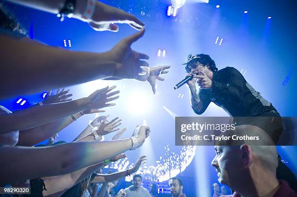 Musician Billie Joe Armstrong of Green Day performs at the Wachovia Spectrum on July 21, 2009 in Philadelphia, Pennsylvania.