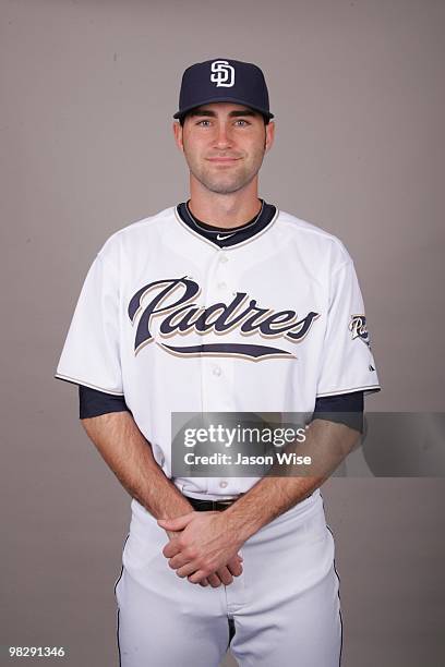 Craig Italiano of the San Diego Padres poses during Photo Day on Saturday, February 27, 2010 at Peoria Stadium in Peoria, Arizona.