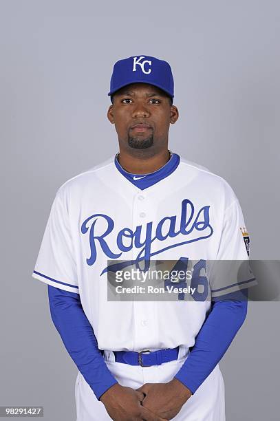 Wilson Betemit of the Kansas City Royals poses during Photo Day on Friday, February 26, 2010 at Surprise Stadium in Surprise, Arizona.