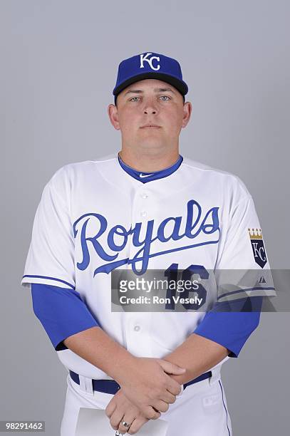 Billy Butler of the Kansas City Royals poses during Photo Day on Friday, February 26, 2010 at Surprise Stadium in Surprise, Arizona.