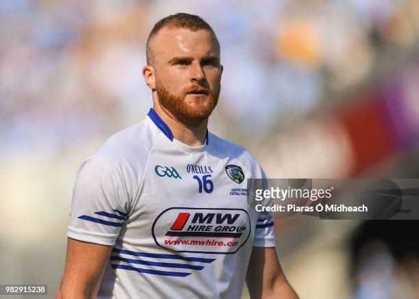 Dublin , Ireland - 24 June 2018; Eoghan Keogh of Laois after the Leinster GAA Football Senior Championship Final match between Dublin and Laois at...