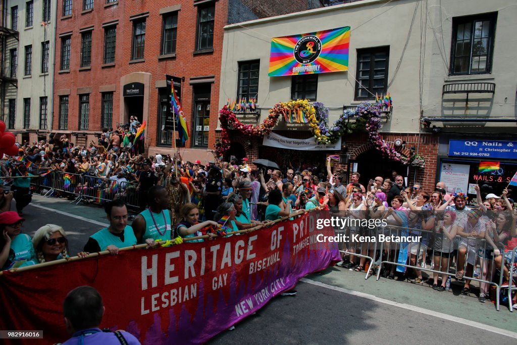 New Yorkers Celebrate Gay Pride With Annual Parade