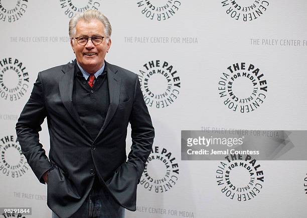 Actor Martin Sheen attends the premiere of "A Ripple of Hope" at The Paley Center for Media on April 1, 2009 in New York City.