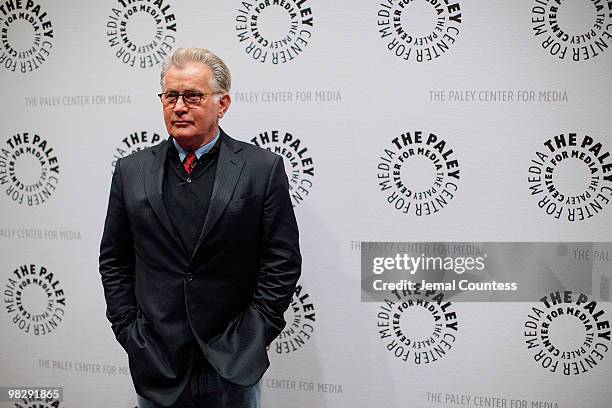 Actor Martin Sheen attends the premiere of "A Ripple of Hope" at The Paley Center for Media on April 1, 2009 in New York City.