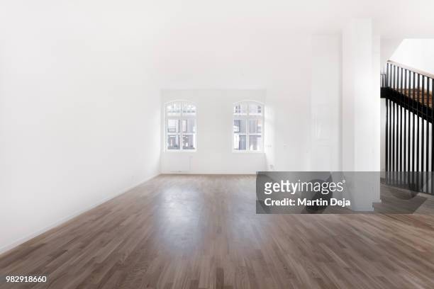 villa interior hdr - unfurnished stock pictures, royalty-free photos & images