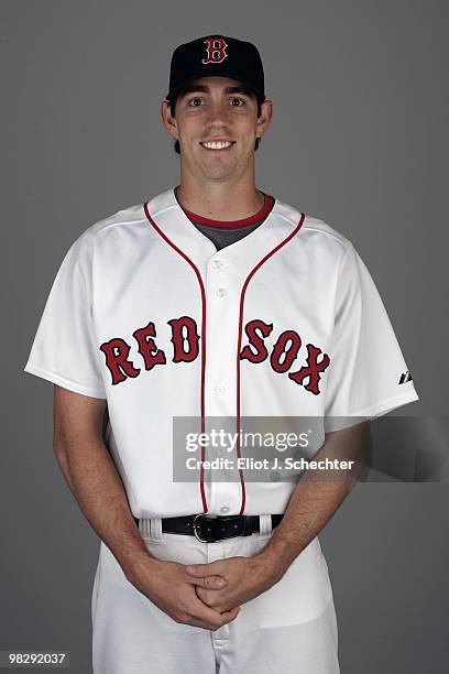 Kyle Weiland of the Boston Red Sox poses during Photo Day on Sunday, February 28, 2010 at City of Palms Park in Fort Myers, Florida.