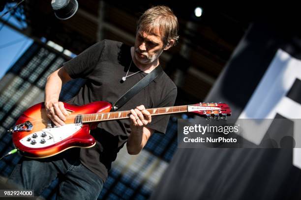 Andy Bell of Ride performing live at I-Days 2018 Area Expo Experience Milan Italy