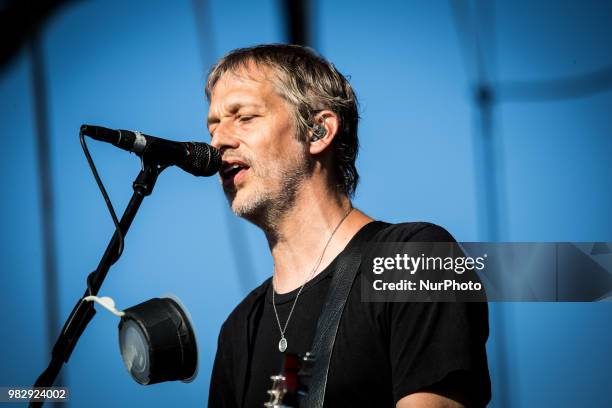 Andy Bell of Ride performing live at I-Days 2018 Area Expo Experience Milan Italy