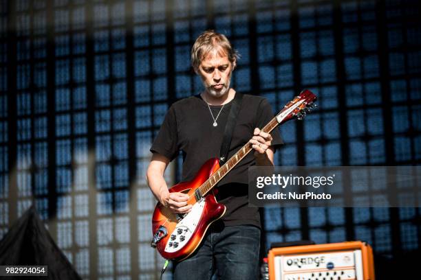 Andy Bell of Ride performing live at I-Days 2018 Area Expo Experience Milan Italy