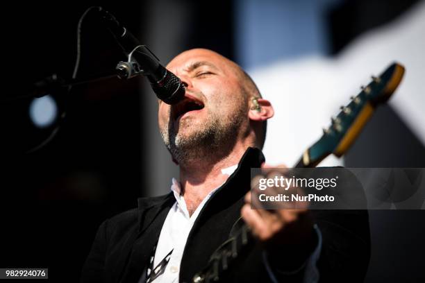 Mark Gardener of Ride performing live at I-Days 2018 Area Expo Experience Milan Italy