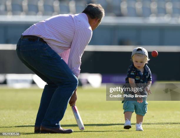 Joe Rauth Dad Impression Father And Son Old Photo Photos and Premium High Res Pictures - Getty ...