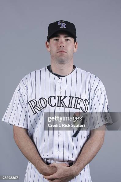 Seth Rapper Colorado Seth Smith of the Colorado Rockies poses during Photo Day on Sunday ...