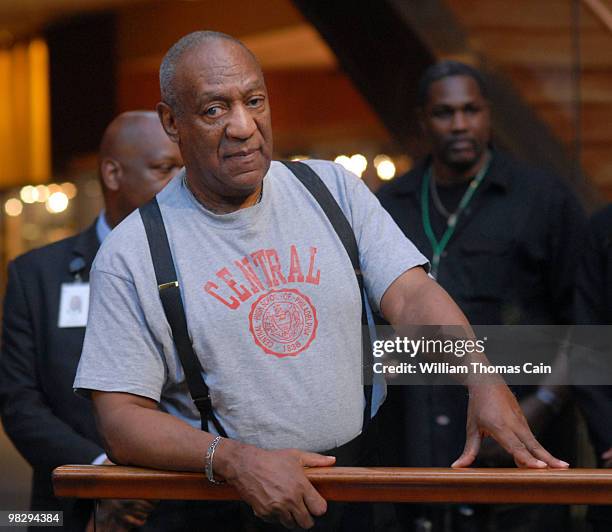 Bill Cosby, Ed.D. Poses for pictures before accepting the Marian Anderson Award at a gala concert produced in partnership with The Philadelphia...