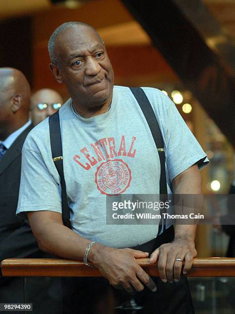 Bill Cosby, Ed.D. Poses for pictures before accepting the Marian Anderson Award at a gala concert produced in partnership with The Philadelphia...