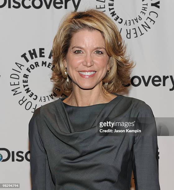 Personality Paula Zahn attends the Paley Center for Media's annual gala at Cipriani 42nd Street on April 6, 2010 in New York City.