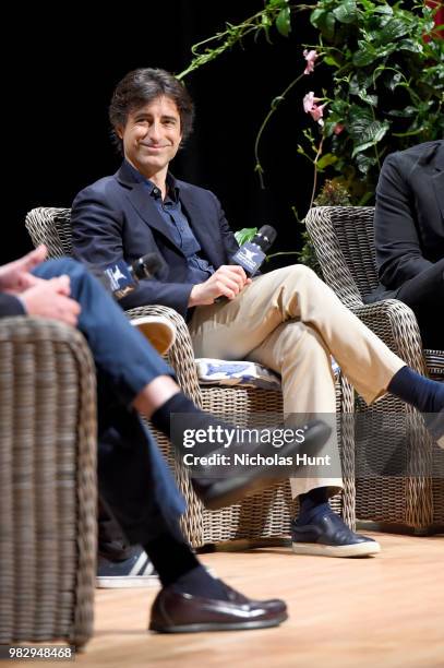 Noah Baumbach speaks onstage during 'In Their Shoes' at the 2018 Nantucket Film Festival - Day 5 on June 24, 2018 in Nantucket, Massachusetts.