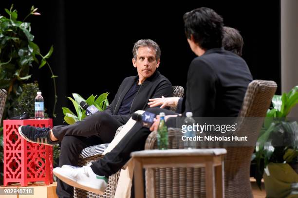 Ben Stiller speaks onstage during 'In Their Shoes' at the 2018 Nantucket Film Festival - Day 5 on June 24, 2018 in Nantucket, Massachusetts.