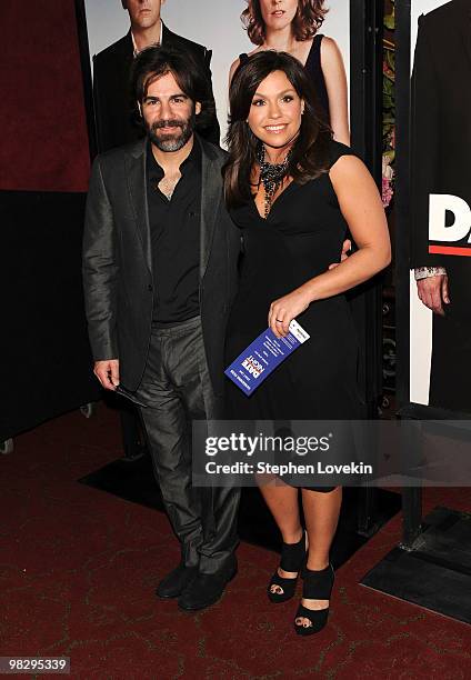 John Cusimano and TV personality/chef Rachael Ray attend the premiere of "Date Night" at Ziegfeld Theatre on April 6, 2010 in New York City.