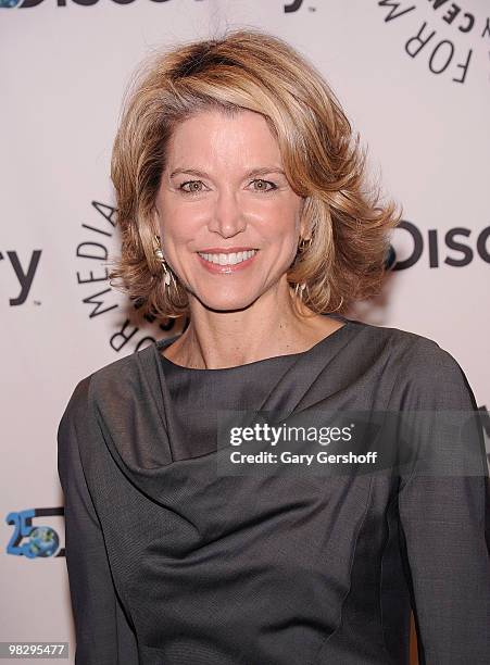 News journalist Paula Zahn attends the Paley Center for Media's 2010 gala at Cipriani 42nd Street on April 6, 2010 in New York City.