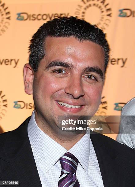 Star of television reality show "Cake Boss" Buddy Valastro attends the Paley Center for Media's 2010 gala at Cipriani 42nd Street on April 6, 2010 in...