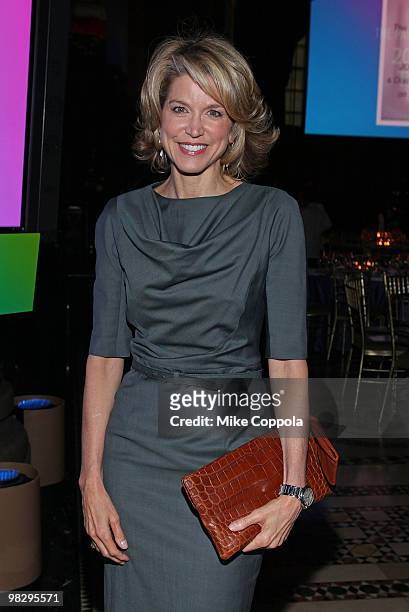 Newscaster Paula Zahn attends the Paley Center for Media's 2010 gala at Cipriani 42nd Street on April 6, 2010 in New York City.