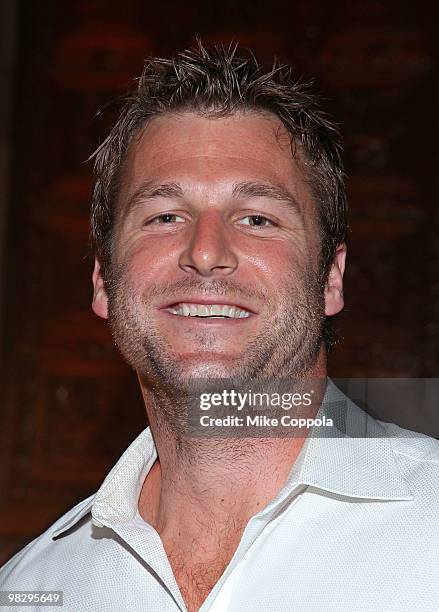 Television personality and animal trainer Dave Salmoni attends the Paley Center for Media's 2010 gala at Cipriani 42nd Street on April 6, 2010 in New...