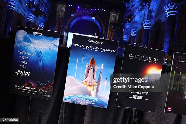 Atmosphere at the Paley Center for Media's 2010 gala at Cipriani 42nd Street on April 6, 2010 in New York City.