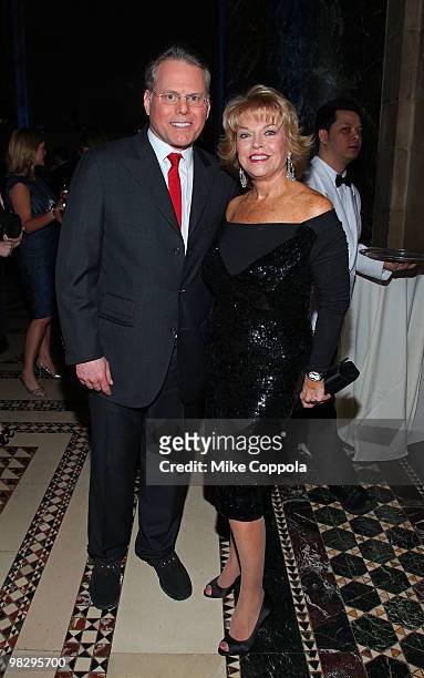 President and CEO of Discovery Communications David M. Zaslav and President and CEO of Paley Center for Media Pat Mitchell attend the Paley Center...