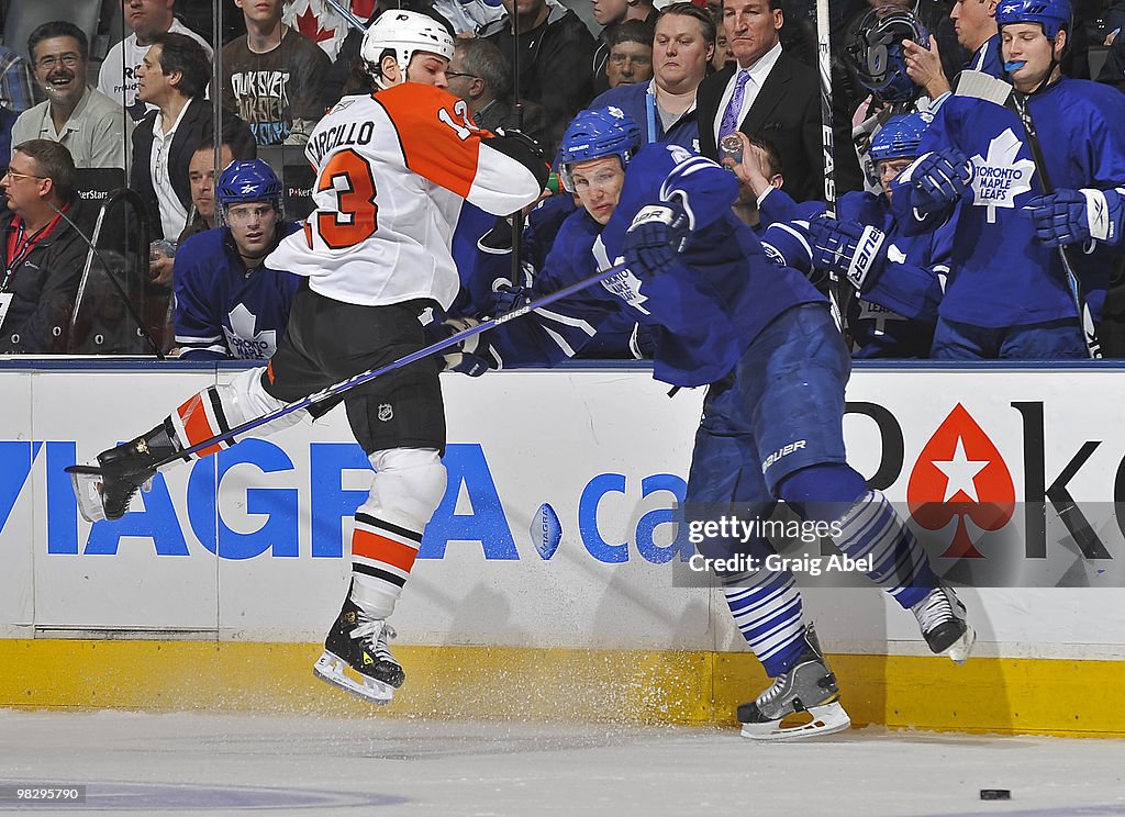 Philadelphia Flyers v Toronto Maple Leafs