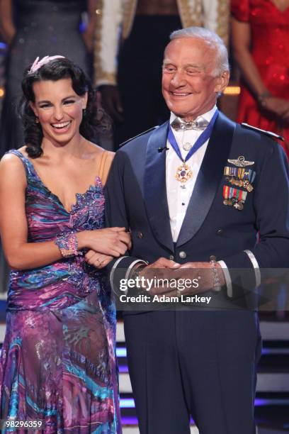 Episode 1003A" - In week three of the competition, ten couples awaited their fate as the second couple, Buzz Aldrin and Ashly Costa, was sent home on...