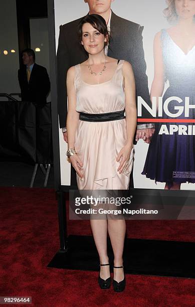 Actress Melanie Lynskey attends the premiere of "Date Night" at Ziegfeld Theatre on April 6, 2010 in New York City.
