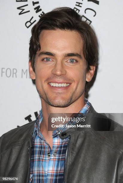 Actor Matthew Bomer attends the Paley Center For Media presentaion of "White Collar" on April 6, 2010 in Beverly Hills, California.